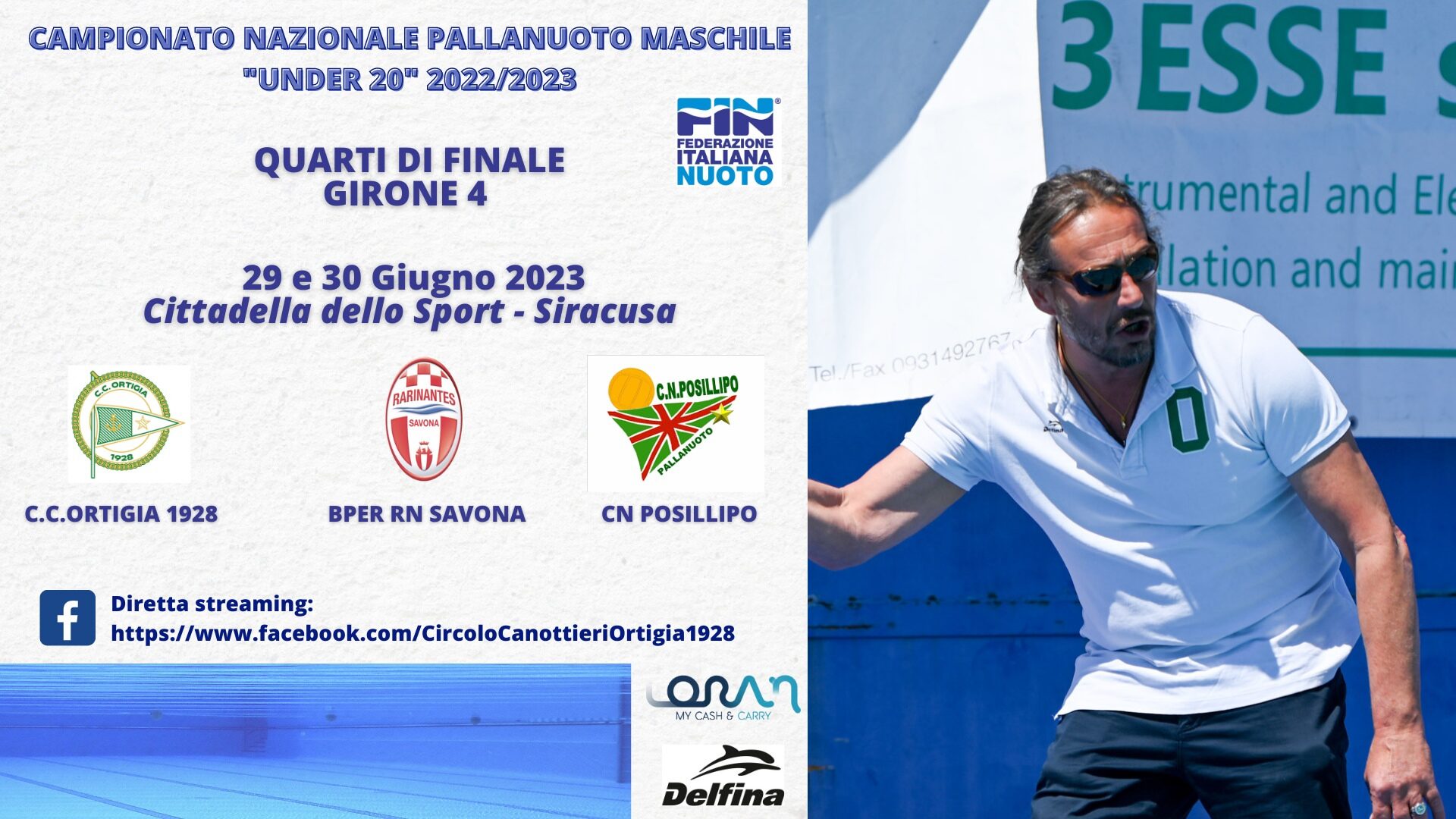 Al momento stai visualizzando Quarti di finale Under 20: oggi e domani, a Siracusa, l’Ortigia campione d’Italia sfida Posillipo e Savona. Piccardo: “Girone molto difficile”