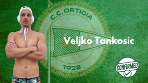 Scopri di più sull'articolo Comunicato ufficiale: l’attaccante Veljko Tankosic resta in biancoverde. Le sue parole: “L’Ortigia ha talento, sono convinto che potremo vivere un anno positivo”